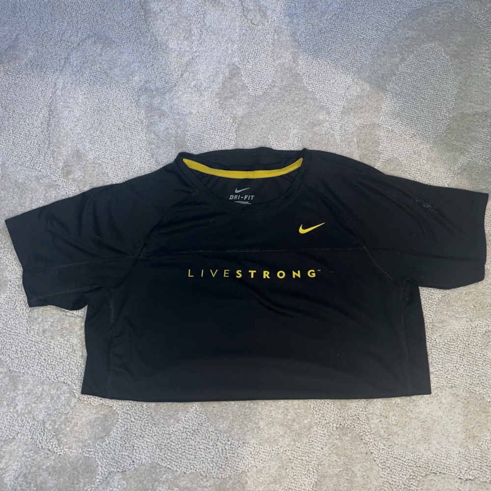 Nike Black and Yellow Performance Shorts